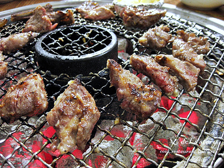 [서울 마포구 도화동/공덕역] 원조갈매기 - LA갈비, 청국장, 껍데기, 갈비살